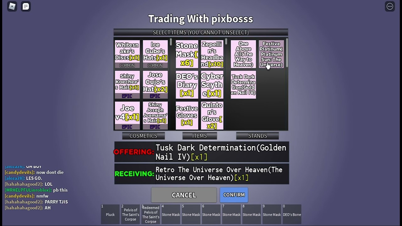 [YBA] I traded for RTWOH