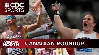 Andre De Grasse opens with 2 wins, and Sarah Mitton shows out in Suzhou | Athletics North