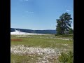 Old faithful eruption #yellowstone