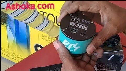 Rf4 microscope camera unboxing