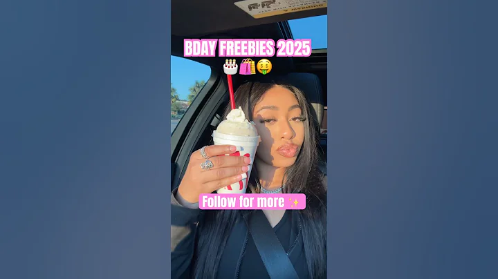 2025 BIRTHDAY FREEBIES!  🤯🎂🛍️ 16+ ITEMS!  PART 1 #freefood #gifts #viral #trendingshorts