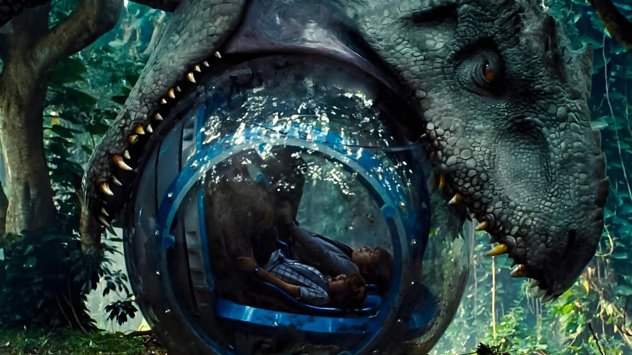 Indominus Rex Attacks the Gyrosphere | Jurassic World (2015) | Movie Clip HD