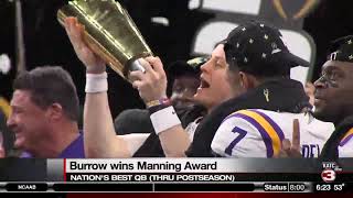 Details Joe Burrow wins Manning Award Guide