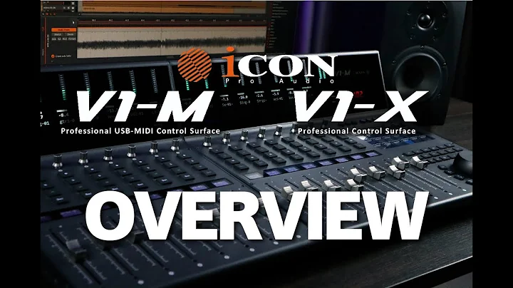 V1-M DAW Controller & V1-X DAW Control Expander Overview