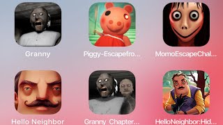 piggy escape granny 2 horror game roblox fgteev hello neighbor scary teacher 3d ice scream 3 chapter screenshot 4