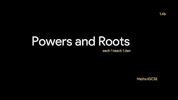 Powers and Roots || 1.4b