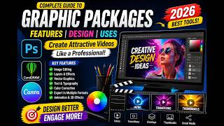 Powerful uses of graphic packages, video design tools 2026 🚀