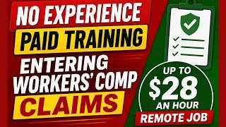 How To Work From Home With NuMotion Entering Workers' Comp Claims (Remote Job Guide)