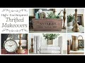 High-End Inspired Thrift Store Makeovers (Antique Farmhouse & Pottery Barn)