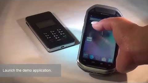 Connecting to the PD40 - Scan and Pair