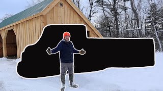 I Got a SNOW GROOMER for Our OFFGRID Property