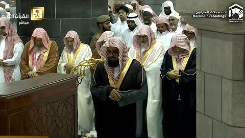 الشريم يتلو من سورة الأنعام تراويح 1438 