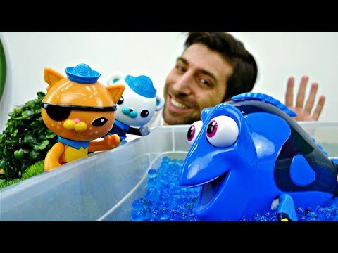 Vidéo Avec Jouets Pour Enfants Du Jardin D Enfants 17 Les Octonauts à La Pêche 