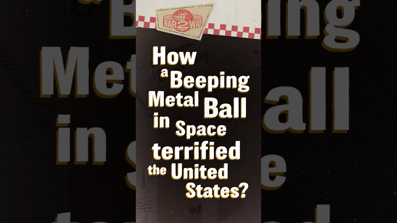 How Sputnik’s Simple “Beep” Terrified the United States #W2W #shorts