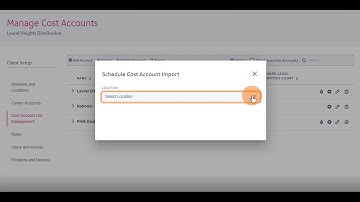 Scheduling cost account imports in PitneyShip Pro