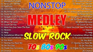 Slow Rock Love Songs Collection 70s 80s 90s  Nonstop Slow Rock Pinoy Medley 🎶 Best Luamang Tugtugin