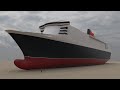 Queen Mary 2 - 3D Model - Update 1