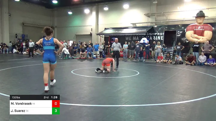 132 Lbs Round Of 32 Megan Vondrasek Team Michigan ...