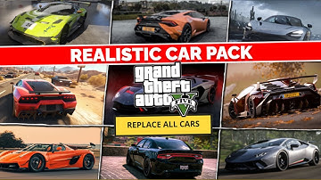 How To Install Realistic Car Pack In GTA V || GTA 5 Replace All Cars