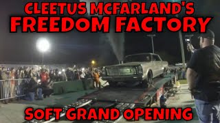 CLEETUS McFARLAND'S FREEDOM FACTORY'S SOFT OPENING screenshot 4