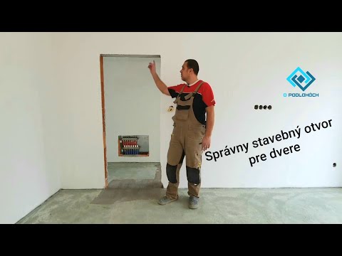 Video: Rozšírenie otvoru v nosnej stene: maximálne rozmery, požiadavky GOST a technika práce
