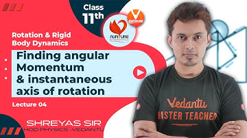 Rotation & Rigid Body Dynamics L4 | Angular Momentum & Instantaneous Axis of Rotation | Class 11