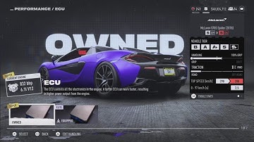 Need For Speed Unbound | S class build | McLaren 570S Spider (2018)