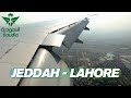 Saudia Boeing 777 300ER Beautiful Approach Landing At Lahore Airport SV734 From Jeddah 
