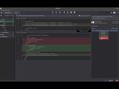 Inelemento tips: open files from GitKraken