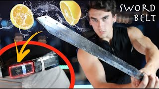 Make A Belt That Turns Into A Sword! - The Spy Next Door (Working Spy Gadget!)