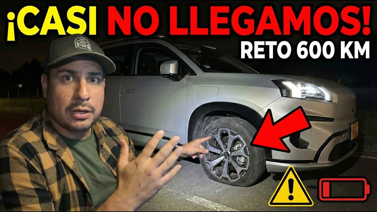 ¿600 KM en una SUV eléctrica? El reto GAC Aion V casi sale mal 😰