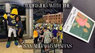 Working with the Savannah Bananas🍌 + VLOG