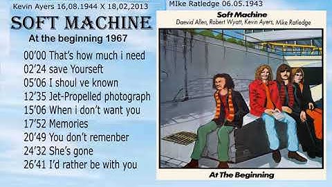 Soft Machine - At the Beginning 1967,,