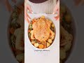 Pečen piščanec z zelenjavo #piščanec #peka #chicken #zelenjava #vegetable #potato #carrot #krompir