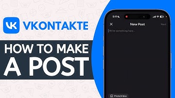 How to Make Post on VK App - Create a Post in VK