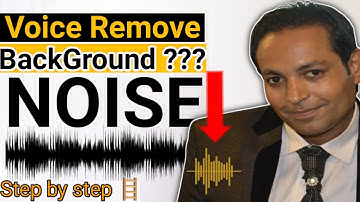How To Remove Background Noise From Audio | Super Easy Background Noise Removal Android App
