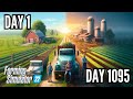I spent 3 years building a family farm with 0 and a truck  family rp movie