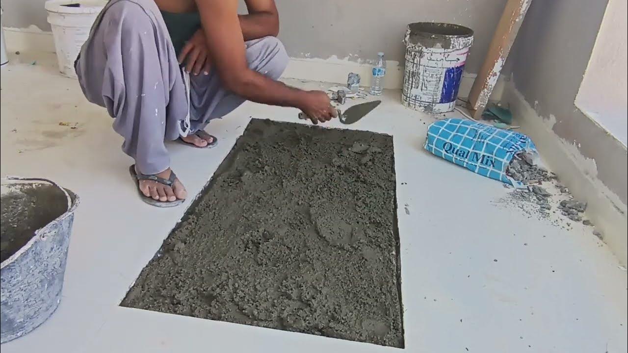 How to repair ceramic tile / repair tile technique / perfect technique ceramic design / ceramic