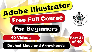 Dashed Lines and Arrows in Illustrator (make arrows in adobe illustrator, Illustrator dashed line)