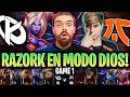 RAZORK ACTIVA EL MODO DIOS CONTRA KCORP! 😱SACAN SORAKA!🔥 | KC vs FNC Game 1 LEC 2026 ESPAÑOL IBAI