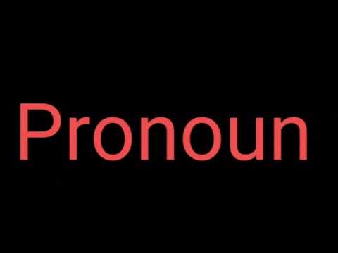 Video: Hvordan Analysere Et Pronomen Som En Del Av Talen