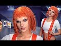 Leeloo (Fifth Element) Makeup / Hair / Costume - Cosplay Tutorial