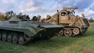Militärfahrzeuge in Aktion | BAT-M BMP OT-90 Zil-131 Tatra 815