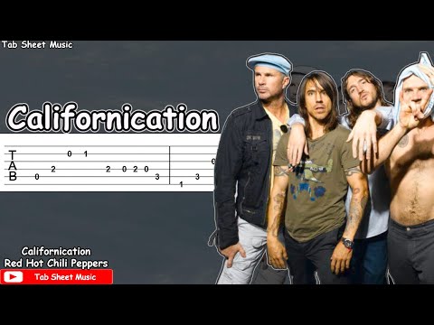 Red Hot Chili Peppers - Californication Guitar Tutorial