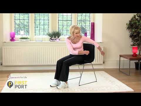 Rosemary Conley | Seated Waist Exercise