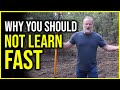 Why You Should NOT Try to Learn Everything Fast (by a Memory Champion)