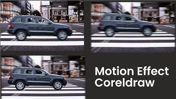 Motion Blur In Coreldraw | Motion Effect In Coreldraw | How To Use Motion Blur In Coreldraw