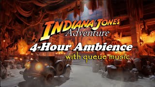 Indiana Jones Adventure Temple Ambience | Ride Inspired Disney Ambience with Adventureland Music