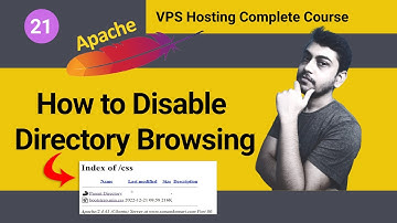How to Disable Directory Browsing in Apache VPS Hosting Remote Server (Hindi)