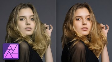 The BEST Way to Color Correct Skin in Affinity Photo!